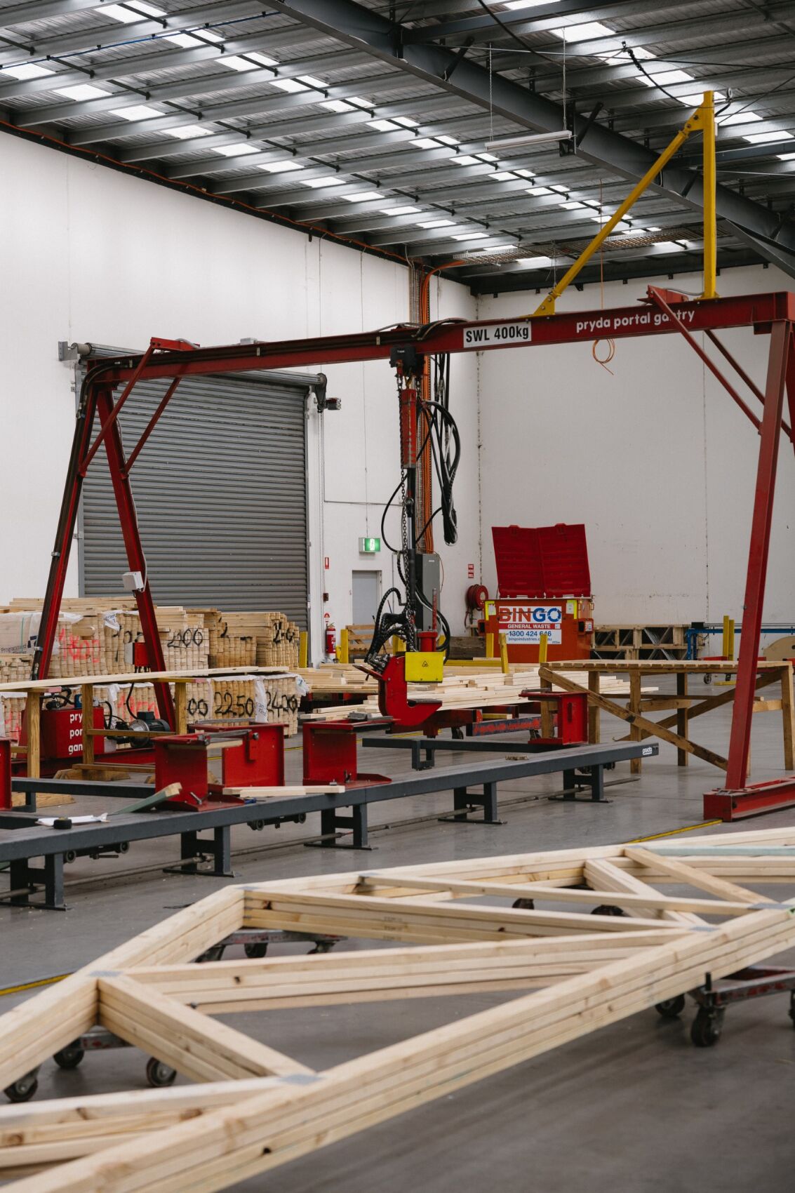 Unique Truss manufacturing facility in Craigieburn, Victoria