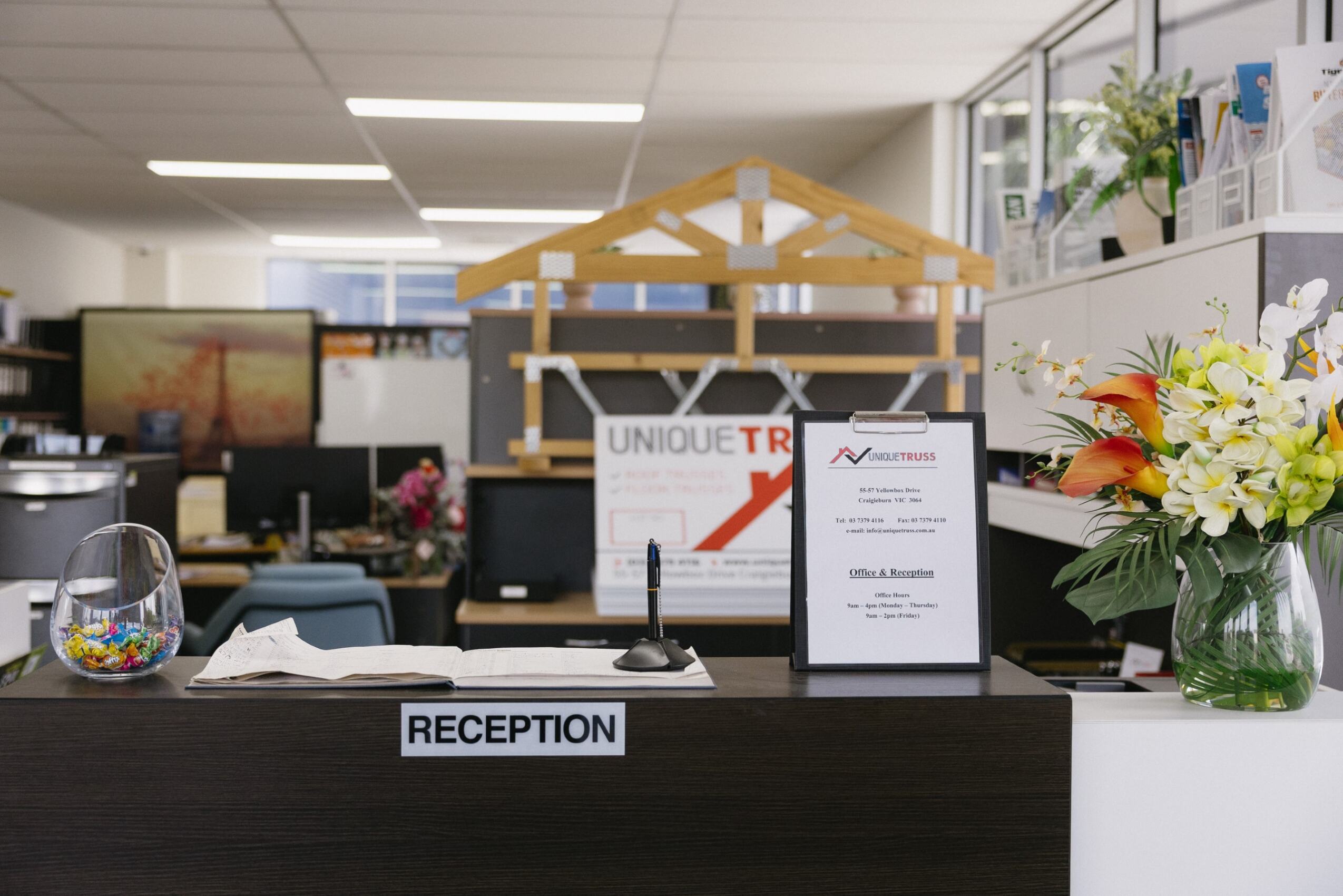 Unique Truss manufacturing facility in Craigieburn, Victoria