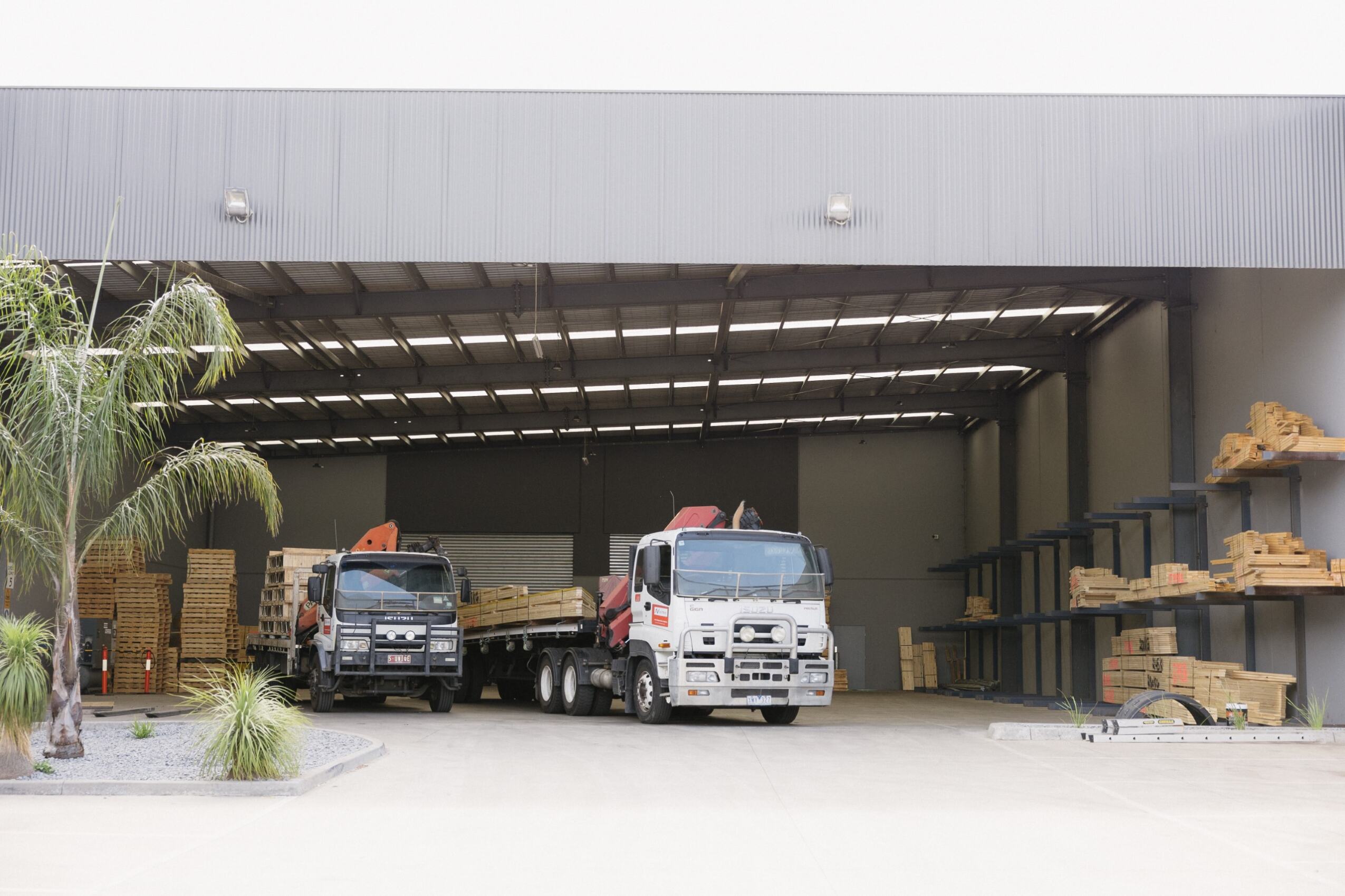 Unique Truss site frontage and signage in Craigieburn, Victoria